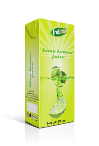 Lime lemon 200ml aseptic pak